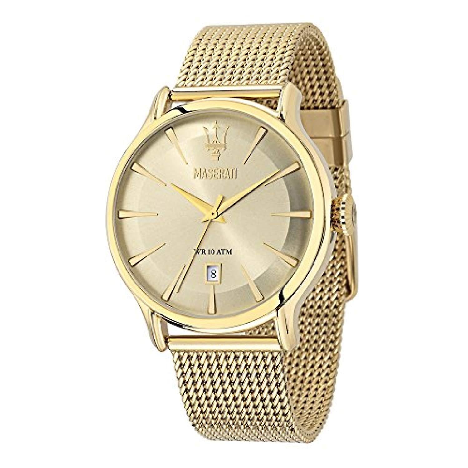 Maserati R8853118003 Epoca Gold Zifferblatt Herren Uhr Maserati R8853118003 Epoca Gold Zifferblatt Herren Uhr